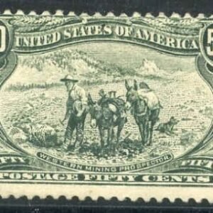 US 291 Early Commemoratives Just Fine LH