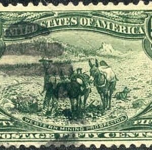 US 291 Early Commemoratives Just Fine LH Slightly Rounded Corner cv $200