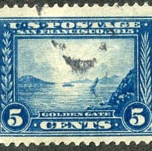 US 399 Early Commemoratives VF Used $10
