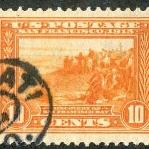 US 400a Early Commemoratives F - VF Used cv $20