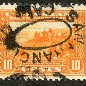 US 400a Early Commemoratives XF Used San Francisco Oval Cancel