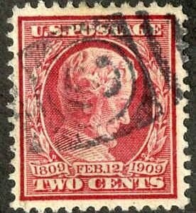 US 369 Early Commemoratives F - VF Used Blue Paper cv 275.00