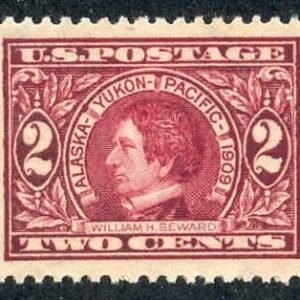 US 370 var Early Commemoratives VF Unused Carmine Lake - Unlisted