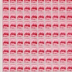 US Ryukyu Islands 8, 8b Rare Mint Sheet