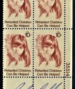 US 1549 Autographed PB, designer Paul Calle