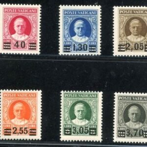 Vatican 35 - 40 F - VF NH Set signed