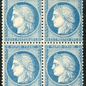 France 58 F NH Block of 4