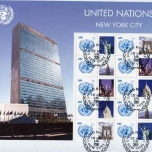 UN Personalized Sheets S24 2008 NY Int'l Rate 959