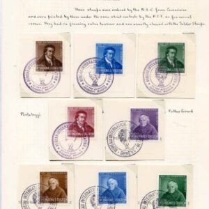 Switzerland BIE Forerunners Complete set I-IV and V-VIII