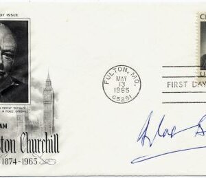 US 1264 FDC Signed by Sir Douglas Baden, WWll Ace