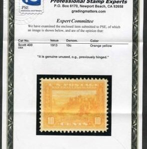 US 400 Early Commemoratives H XF - Superb PSE Cert