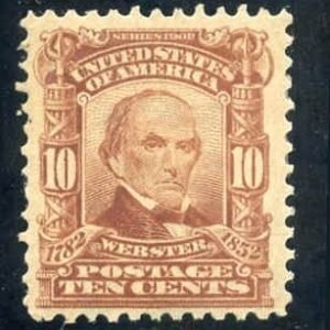 US 307 Bureau & Regular Issues VF Hinged - LH cv $60