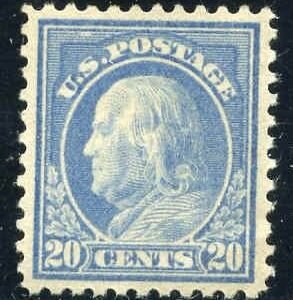 US 515 Washington / Franklin XF - Superb H cv $42.50