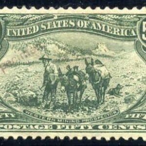 US 291S Bureau & Regular Issues XF H 50c Specimen Overprint at UL cv $550++