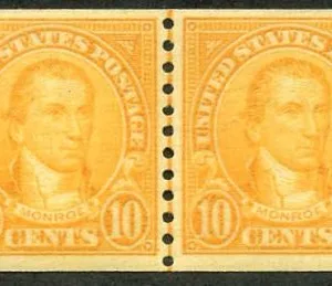 US 0603 VF NH Line Pair cv 50.00
