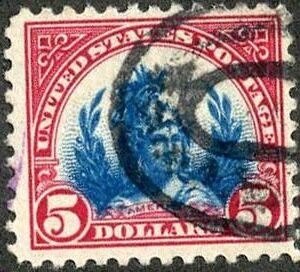 US 573 VF Used Single cv $15