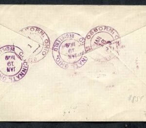 US Ohio, Osborn 622, 636 Fancy Cancel Cover, Star