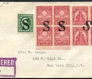 US Illinois, Savanna 410, 655, 657 Fancy Cancel Cover