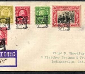 US Indiana, Santa Claus 632, 634, 640, 645, 651 Fancy Cancel Cover, Santa face on Chimney