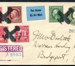 US California, Oakland 498, 512, 645, 683, U429 Fancy Cancel, Airplane