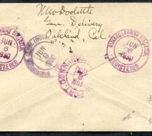US California, Oakland 498, 512, 645, 683, U429 Fancy Cancel, Airplane