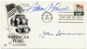 US 1338 FDC Signed by Rep. Adam C Powell, Sen John Sparkman