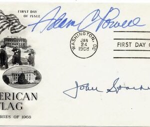US 1338 FDC Signed by Rep. Adam C Powell, Sen John Sparkman