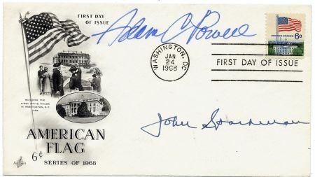 INV-10606itExt_54a05c86-5fc3-4bbc-9910-e0545f964f98 US 1338 FDC Signed by Rep. Adam C Powell, Sen John Sparkman