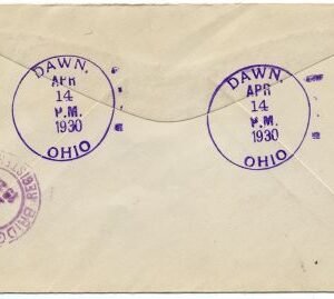 US Ohio, Dawn 632, 636, 639 Fancy Cancel Cover