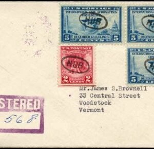 US Wisconsin, Kenosha 645, 650 Fancy Cancel Cover