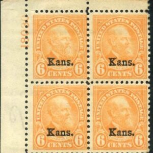 US 0664 Ave - F LH Plate Block 18030 UL