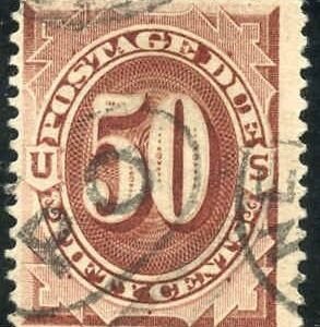 US J21 Postage Dues F+ Used cv 250.00