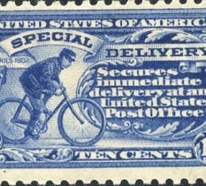 US E9a Special Delivery F - VF LH Blue cv $250