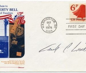 US 1518 FDC Signed by Designer, Frank Lionetti