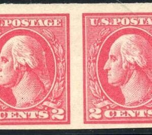 US 534 Washington / Franklin VF NH Pair cv 55.00