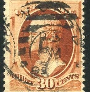 US 217 Bank Notes Used Dated Cancel cv $100