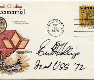 US 1407 FDC Signed by SC Senator Ernest Hollings