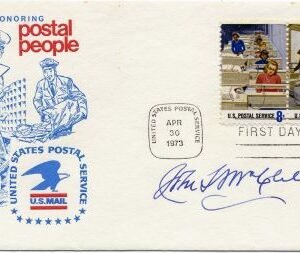 US 1495 -1496 FDC Signed by Senator John McClellan