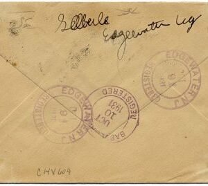 US New Jersey, Edgewater 555, 562, 685 Fancy Cancel Cover, Diamond
