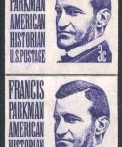 US 1297a Error  VF NH Line pair imperf - shiny gum cv 45.00