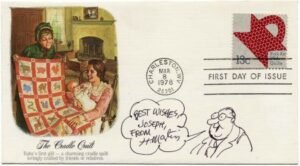 US 1746 FDC with Cartoonist Henry Martin Autograph