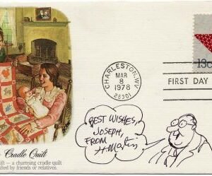 US 1746 FDC with Cartoonist Henry Martin Autograph