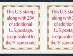 US 2521b Error XF NH Left margin Imperf Pair cv 60.00
