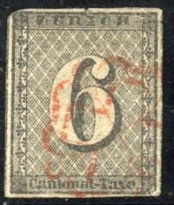 Switzerland 1L4 Used F - VF cv $1,650