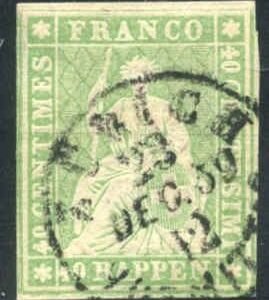 Switzerland 29 Used VF cv $110
