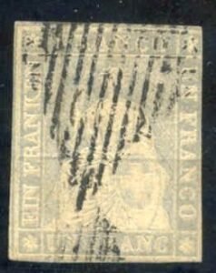Switzerland 30 Used F - VF Thin cv $1,000