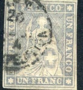 Switzerland 31 Used XF - Cert cv $1,000