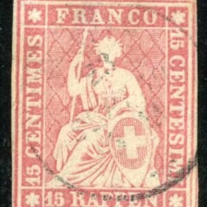 Switzerland 38 Used XF Light Cancel