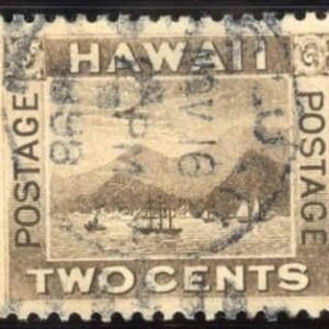 US Possessions - Hawaii 75 var F - VF Used Flying Goose Flaw APS Cert cv $400