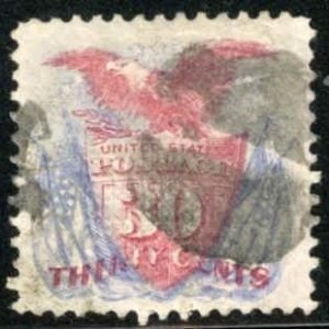 US 121 Pictorials VF Used Tiny Flaws PSE Cert cv $450